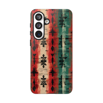 Christmas Grunge Aztec Tough Case