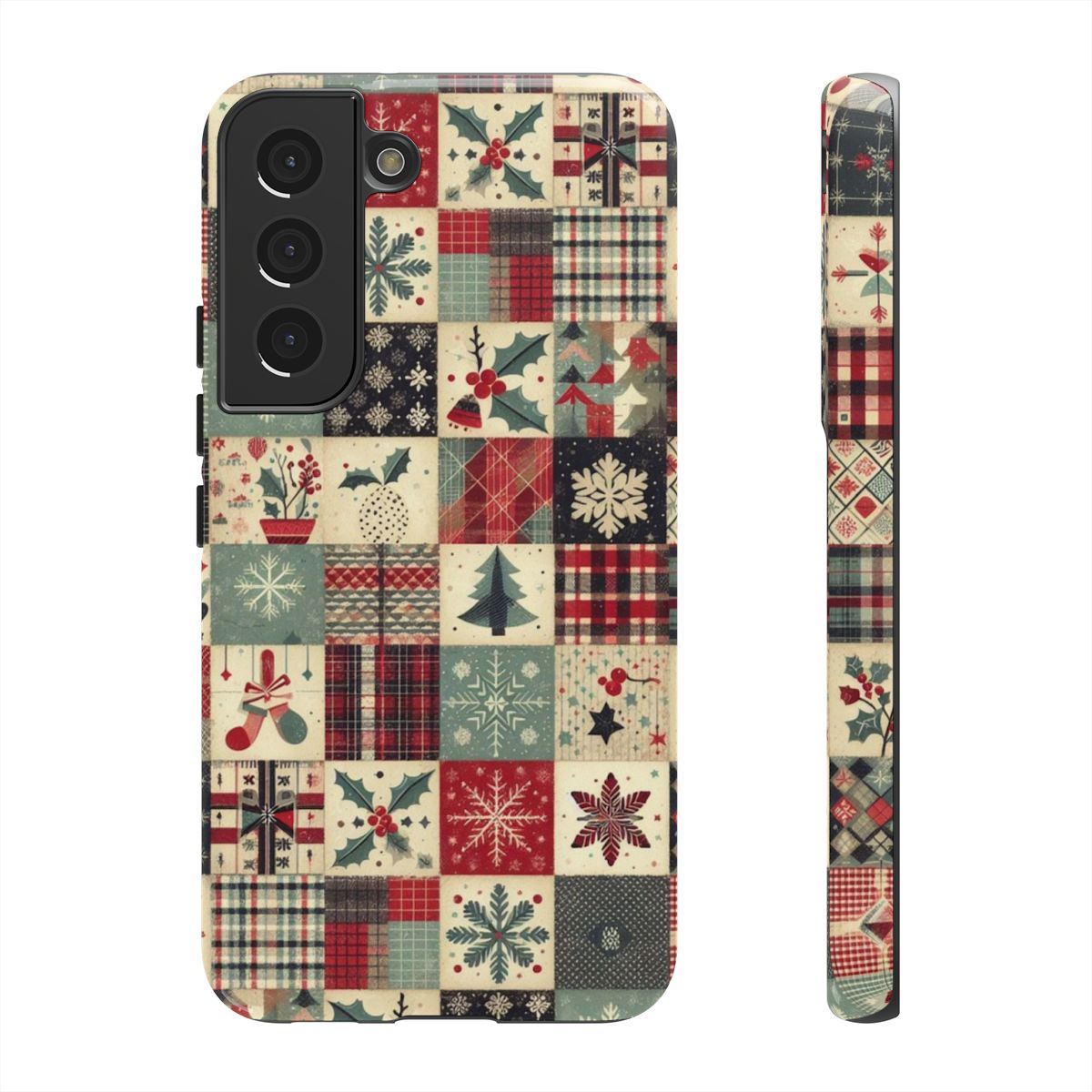 Christmas Quilt Tough Case