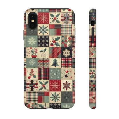 Christmas Quilt Tough Case