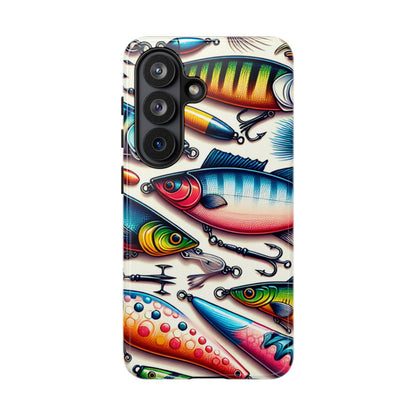 Colorful Fishing Lures Tough Case