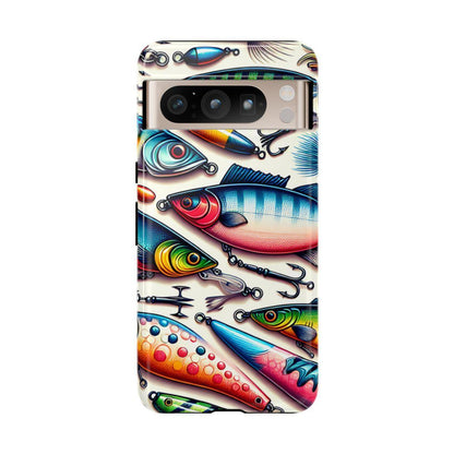 Colorful Fishing Lures Tough Case
