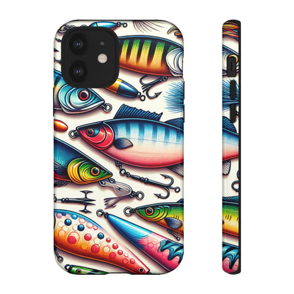 Colorful Fishing Lures Tough Case