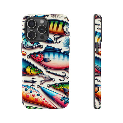 Colorful Fishing Lures Tough Case