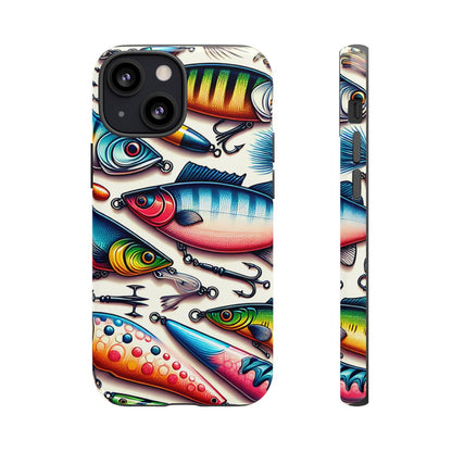 Colorful Fishing Lures Tough Case