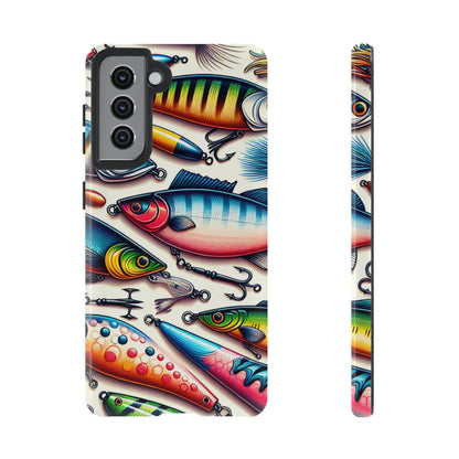 Colorful Fishing Lures Tough Case