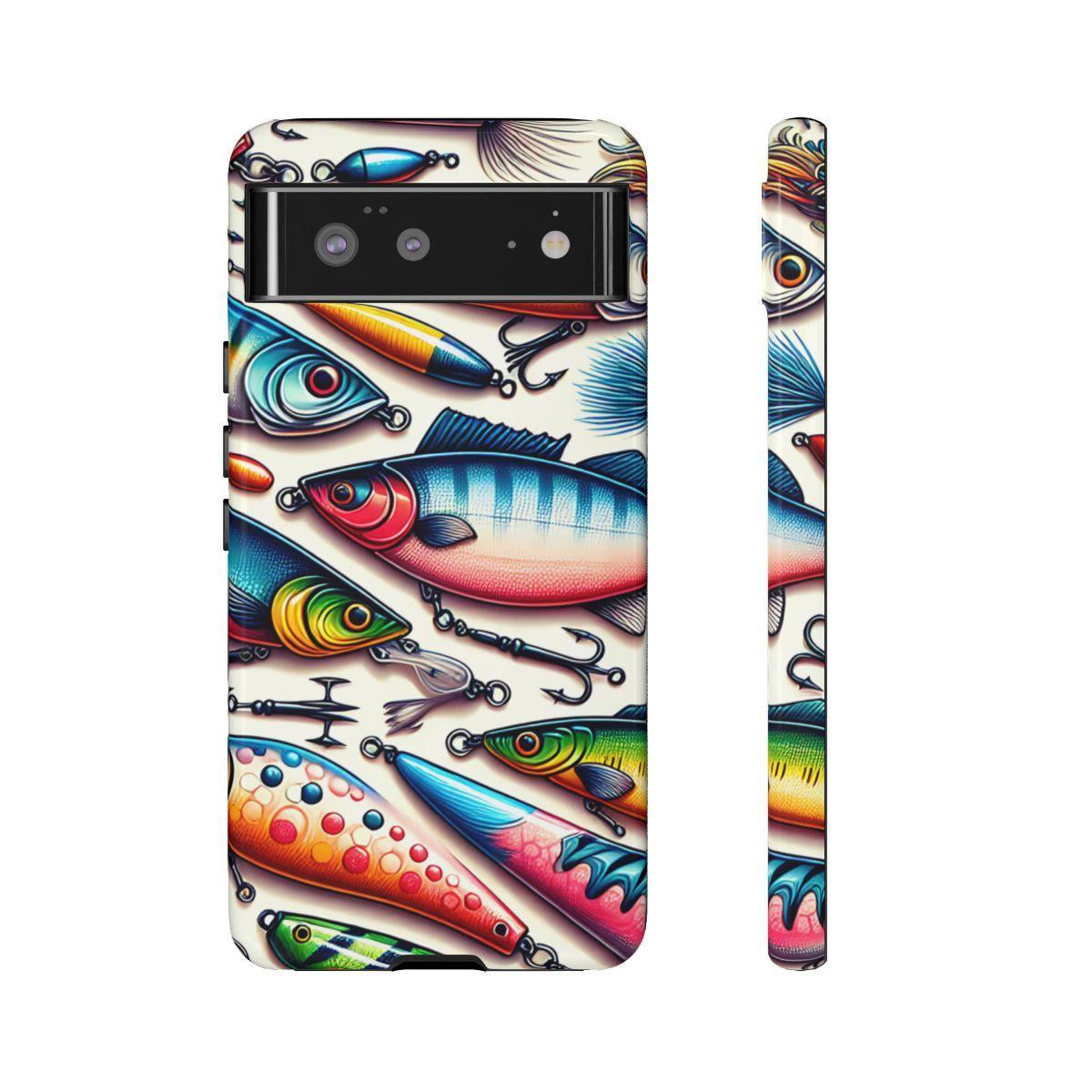 Colorful Fishing Lures Tough Case