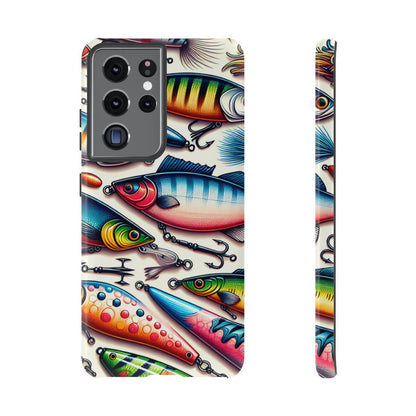 Colorful Fishing Lures Tough Case