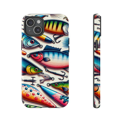 Colorful Fishing Lures Tough Case