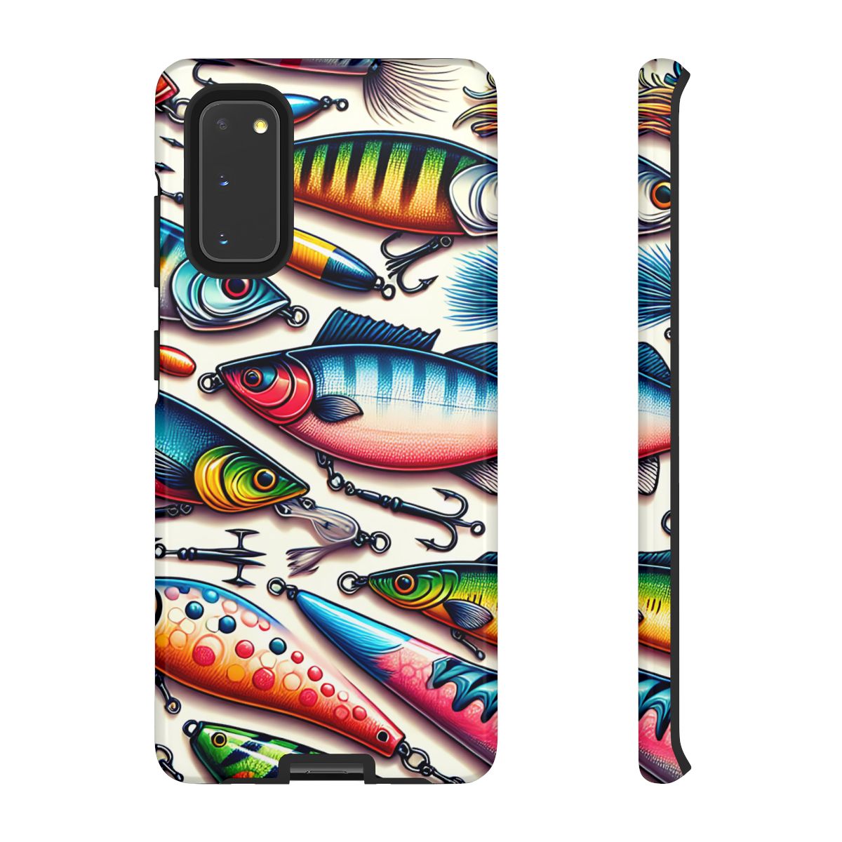 Colorful Fishing Lures Tough Case