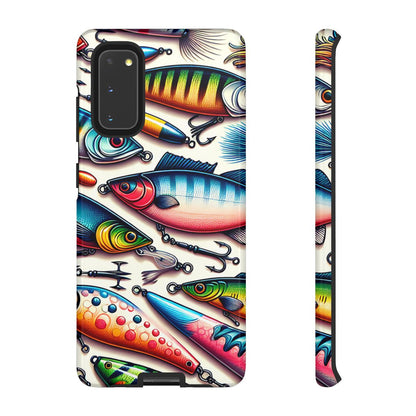 Colorful Fishing Lures Tough Case