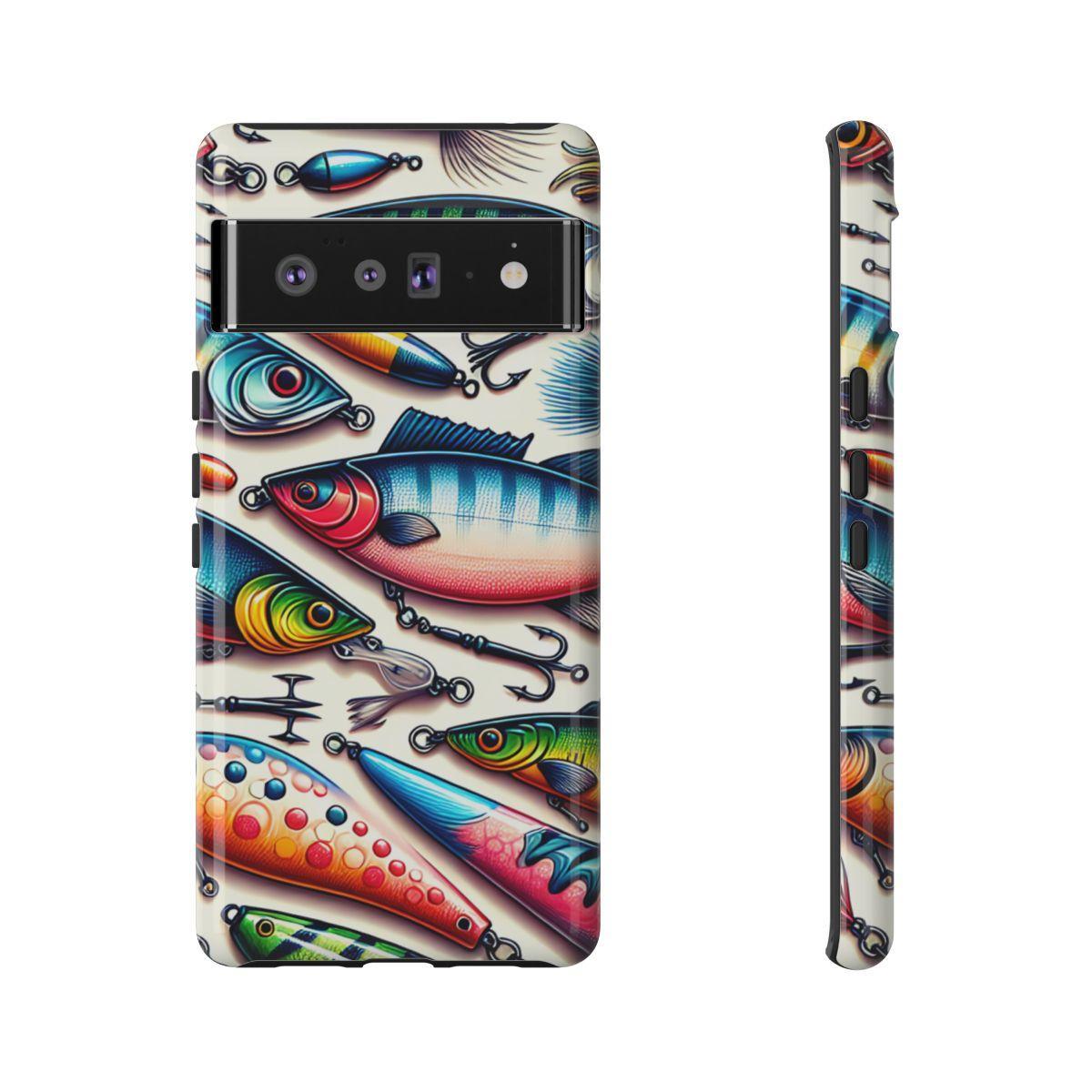Colorful Fishing Lures Tough Case