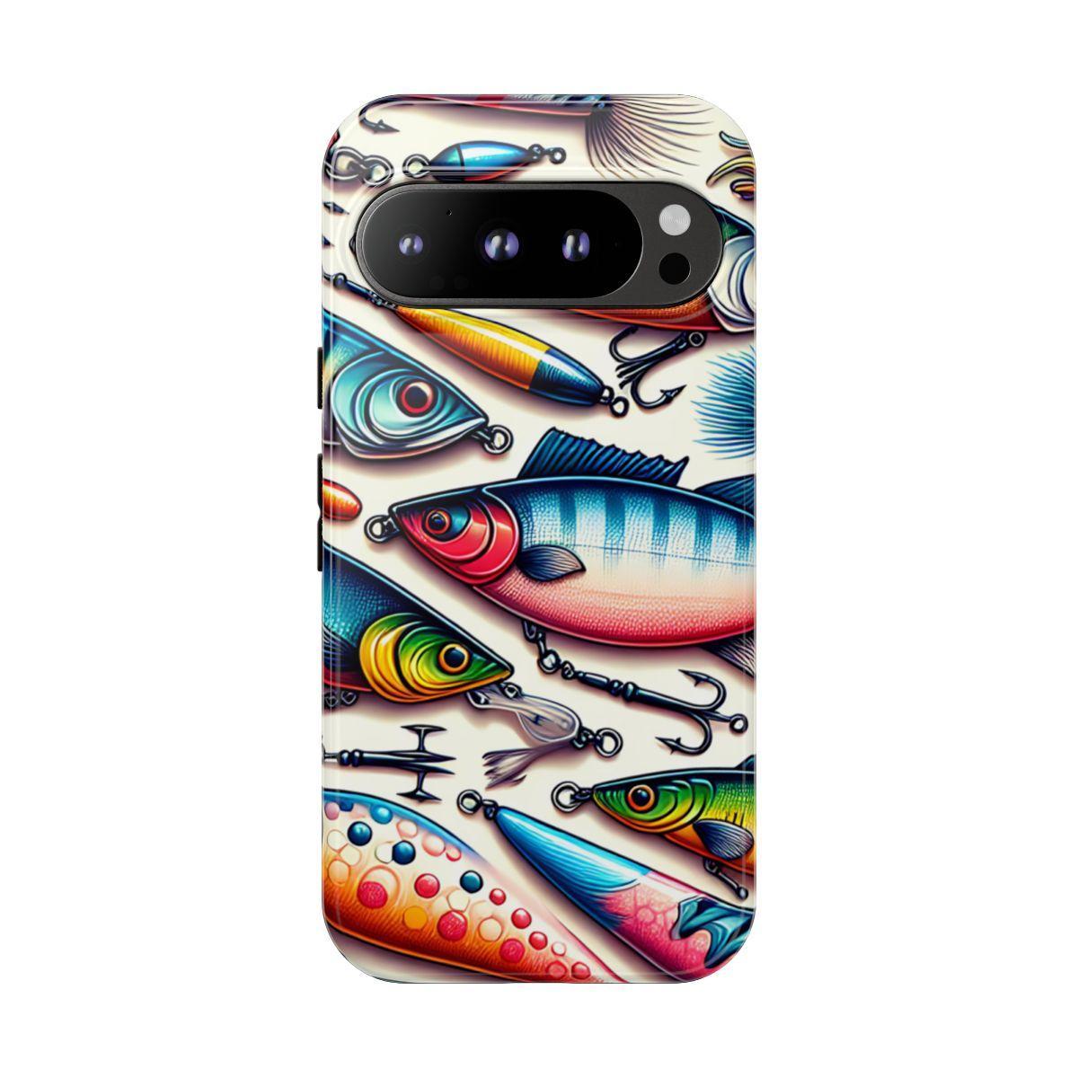 Colorful Fishing Lures Tough Case