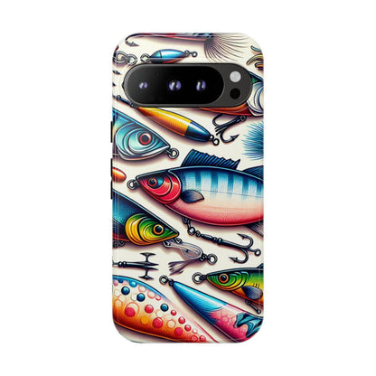 Colorful Fishing Lures Tough Case