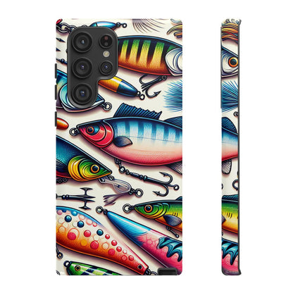 Colorful Fishing Lures Tough Case