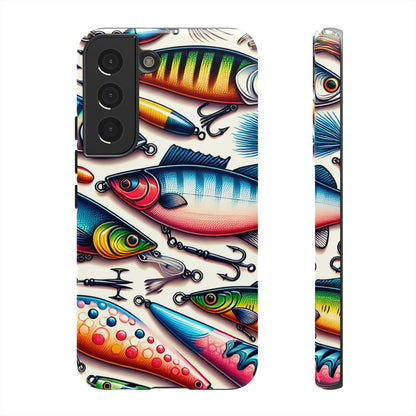 Colorful Fishing Lures Tough Case