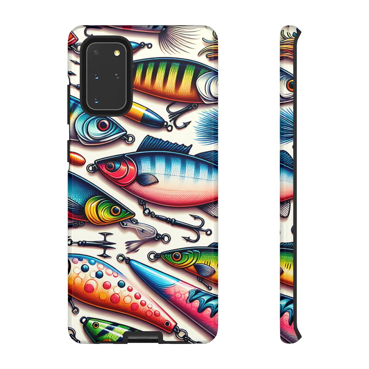 Colorful Fishing Lures Tough Case