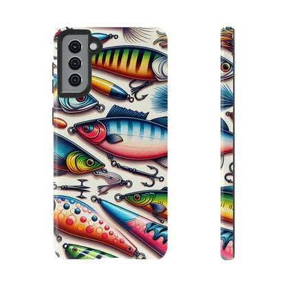 Colorful Fishing Lures Tough Case