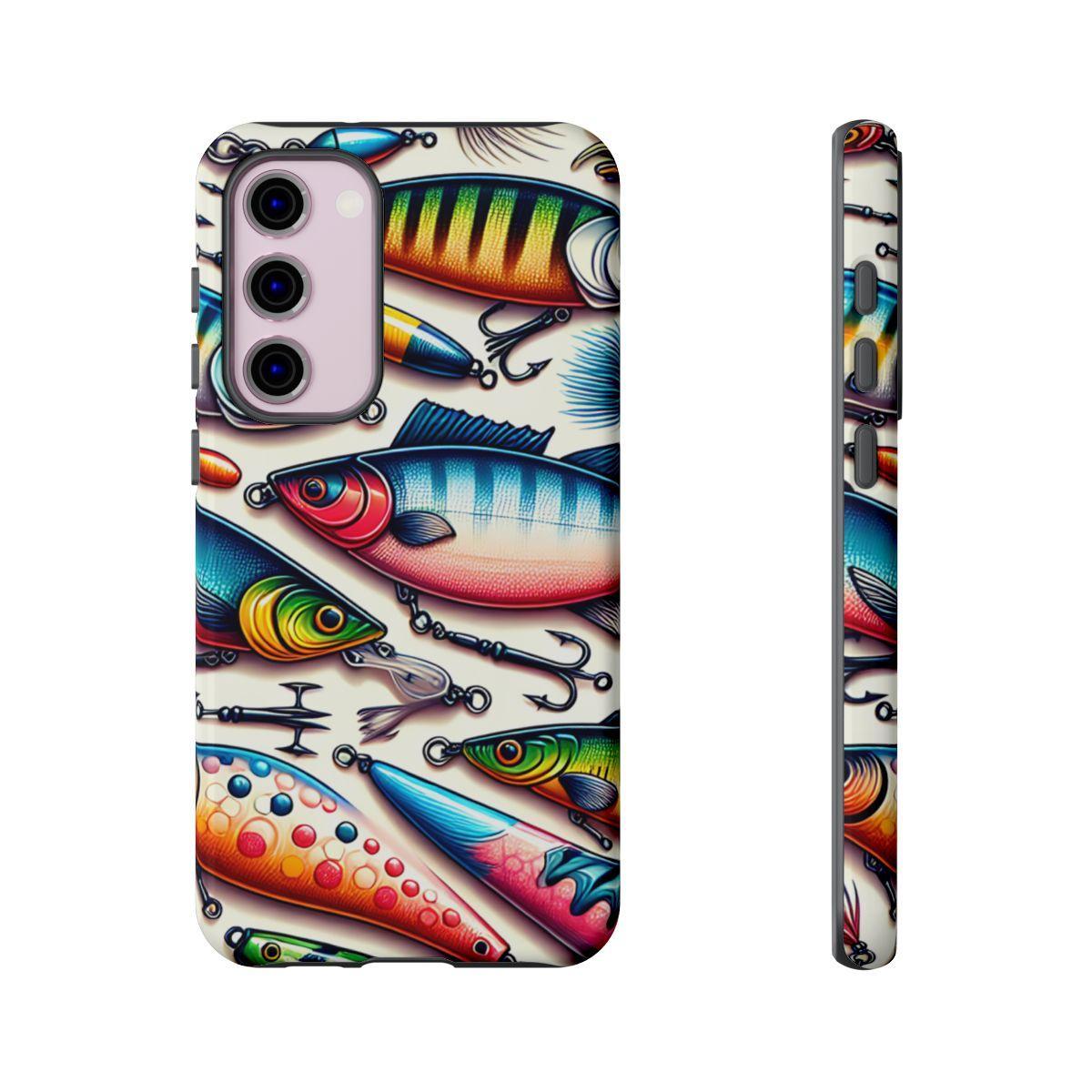 Colorful Fishing Lures Tough Case