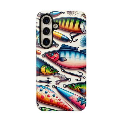 Colorful Fishing Lures Tough Case
