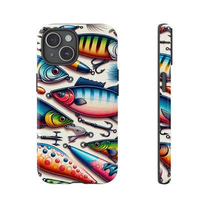 Colorful Fishing Lures Tough Case