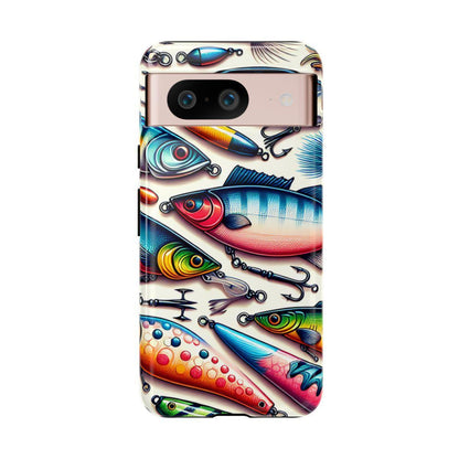 Colorful Fishing Lures Tough Case