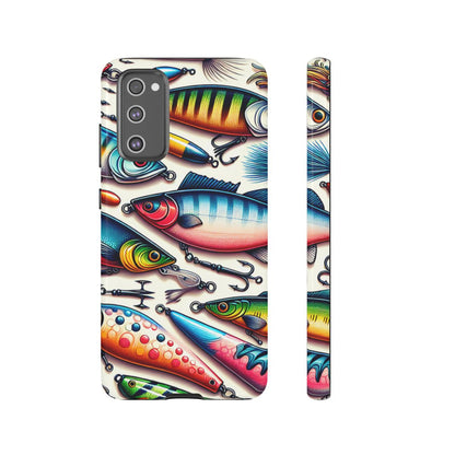 Colorful Fishing Lures Tough Case