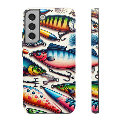 Colorful Fishing Lures Tough Case