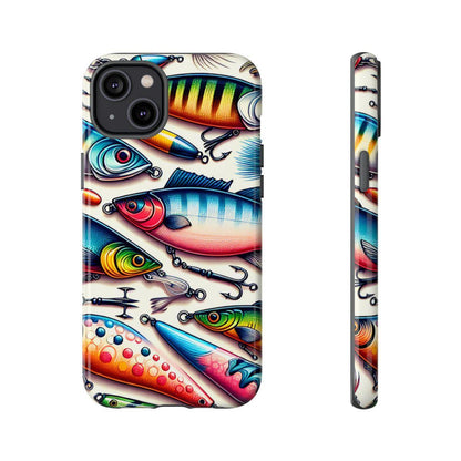 Colorful Fishing Lures Tough Case