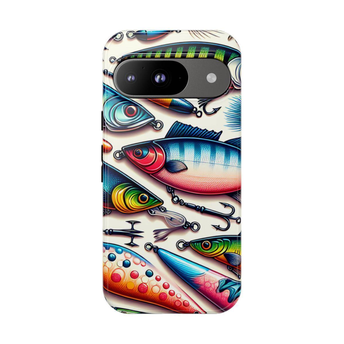 Colorful Fishing Lures Tough Case