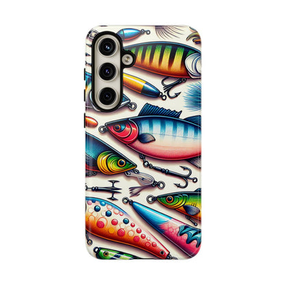 Colorful Fishing Lures Tough Case