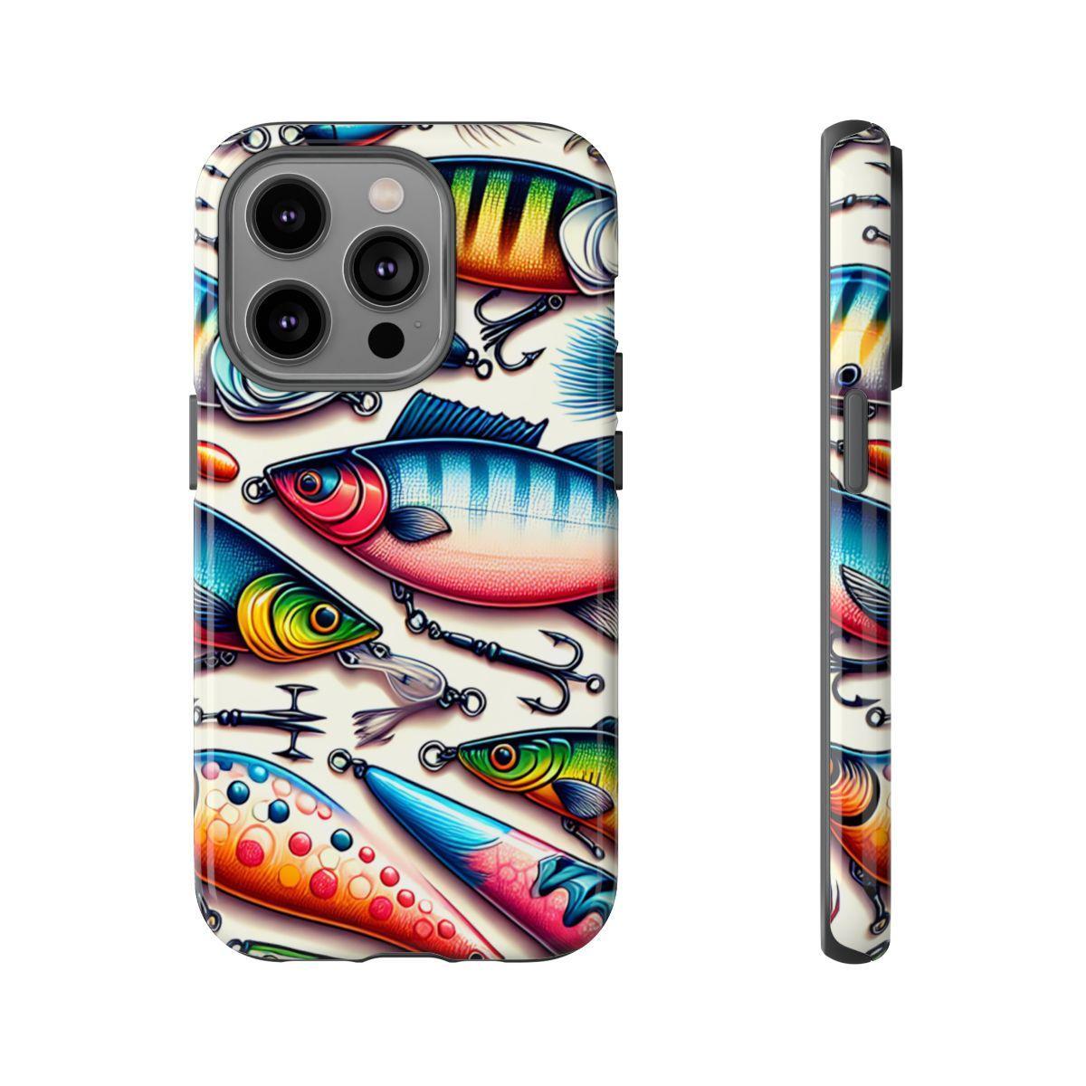 Colorful Fishing Lures Tough Case