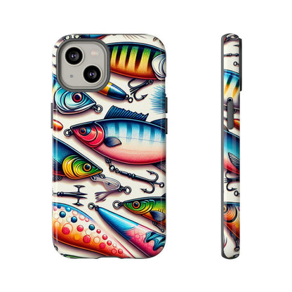 Colorful Fishing Lures Tough Case