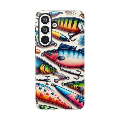 Colorful Fishing Lures Tough Case