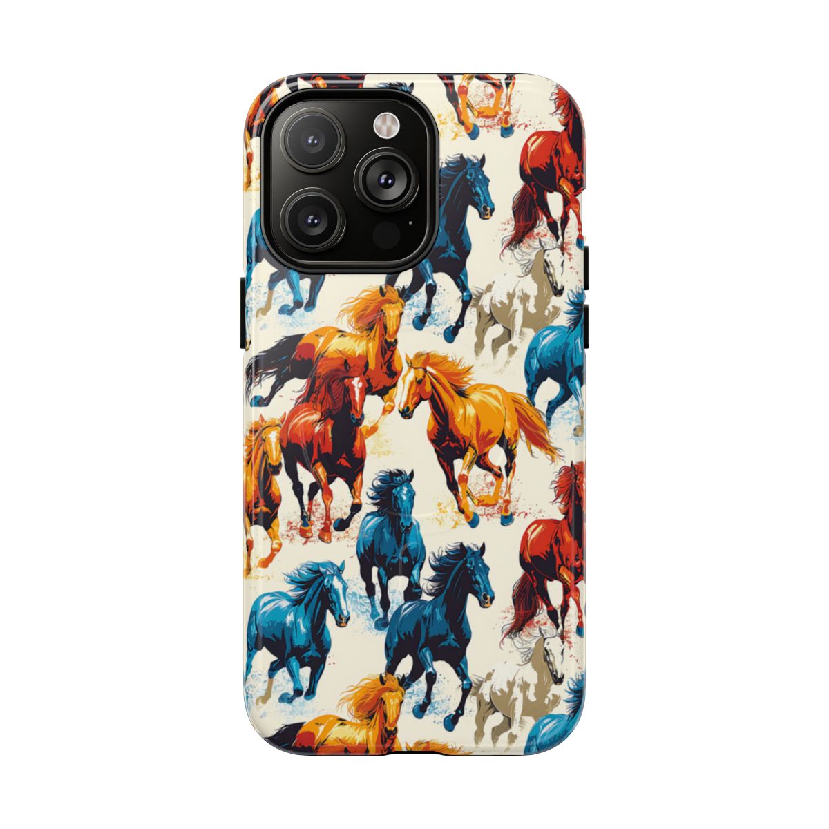 Colorful Horses Magnetic Case