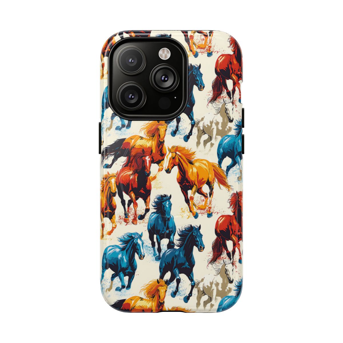 Colorful Horses Magnetic Case