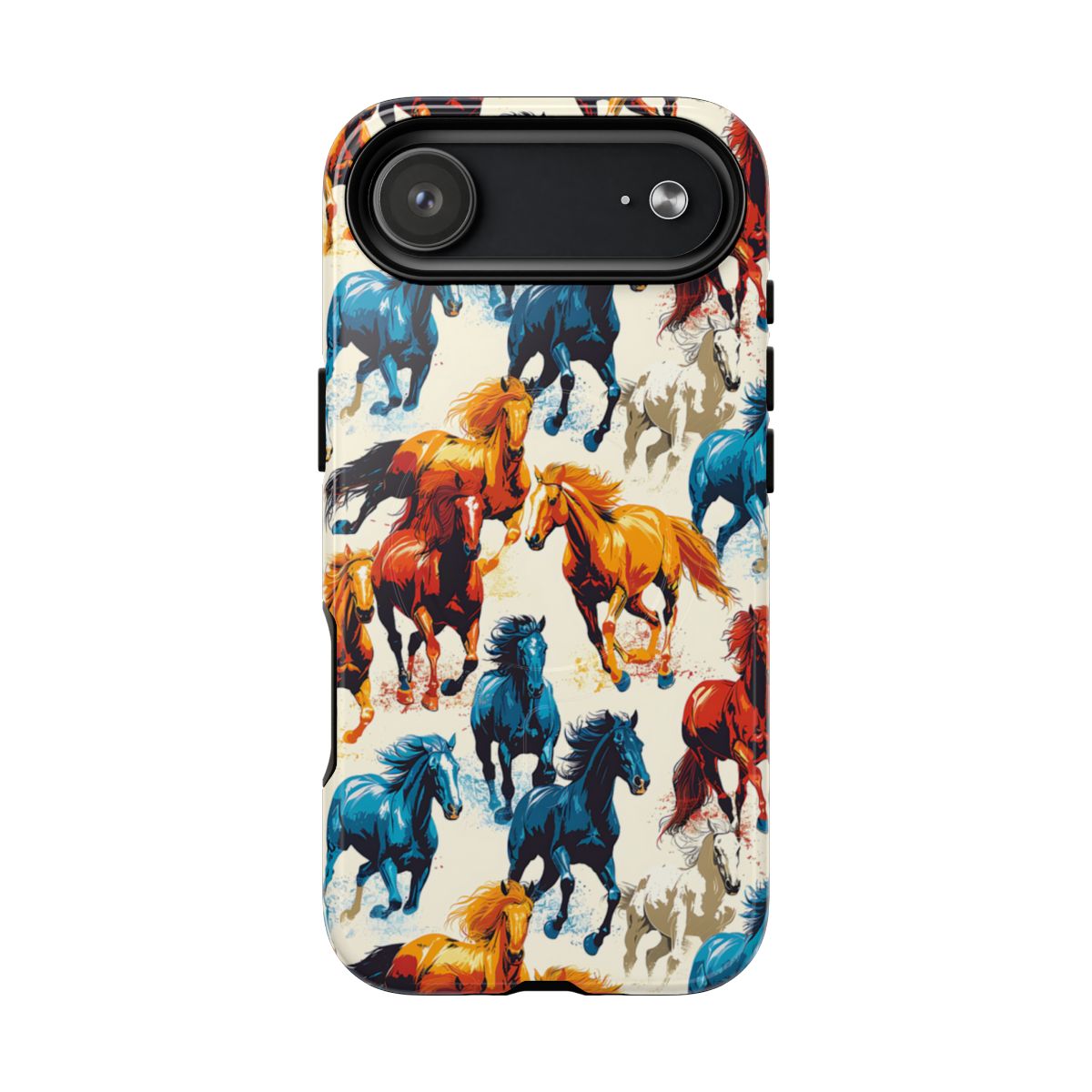 Colorful Horses Magnetic Case