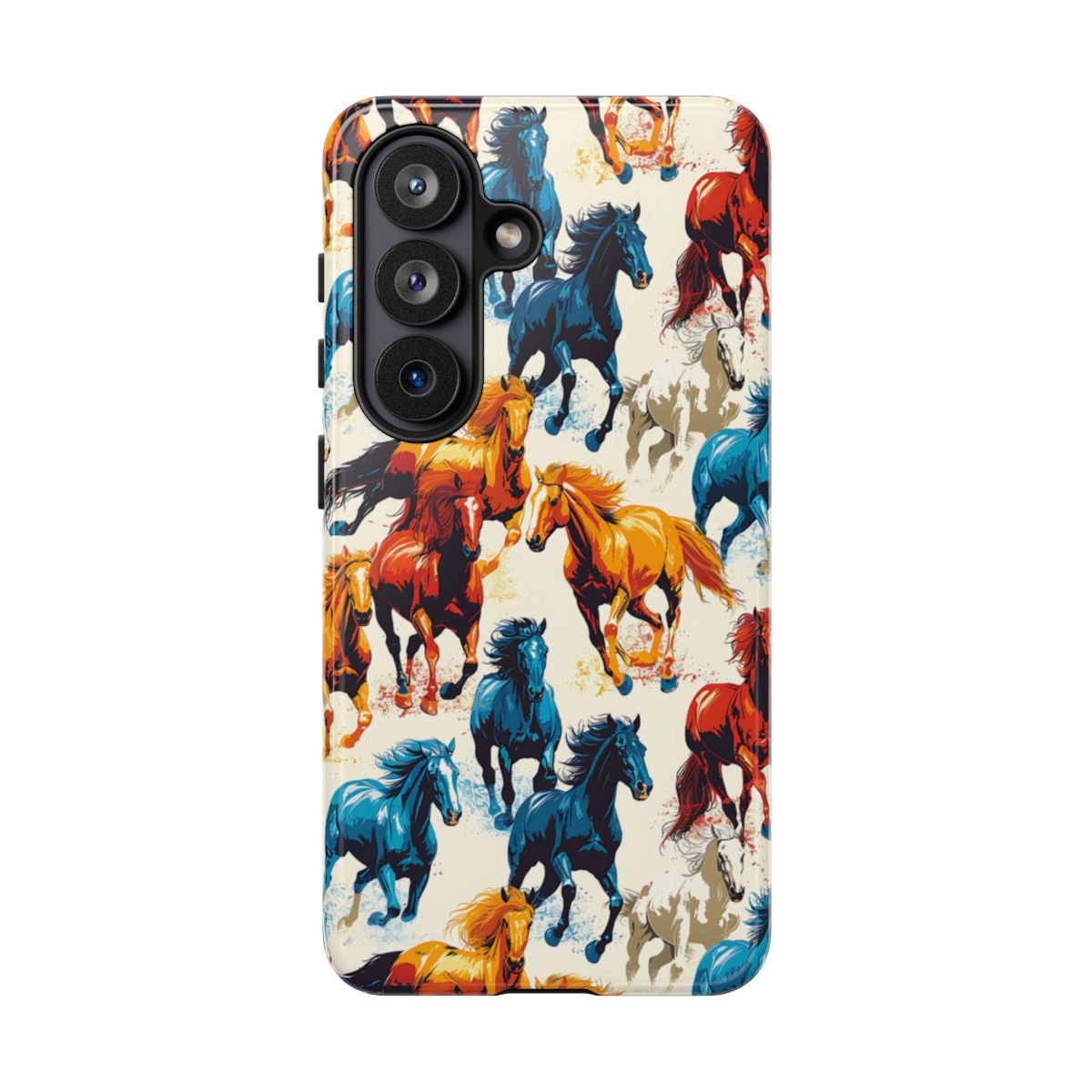 Colorful Horses Tough Case