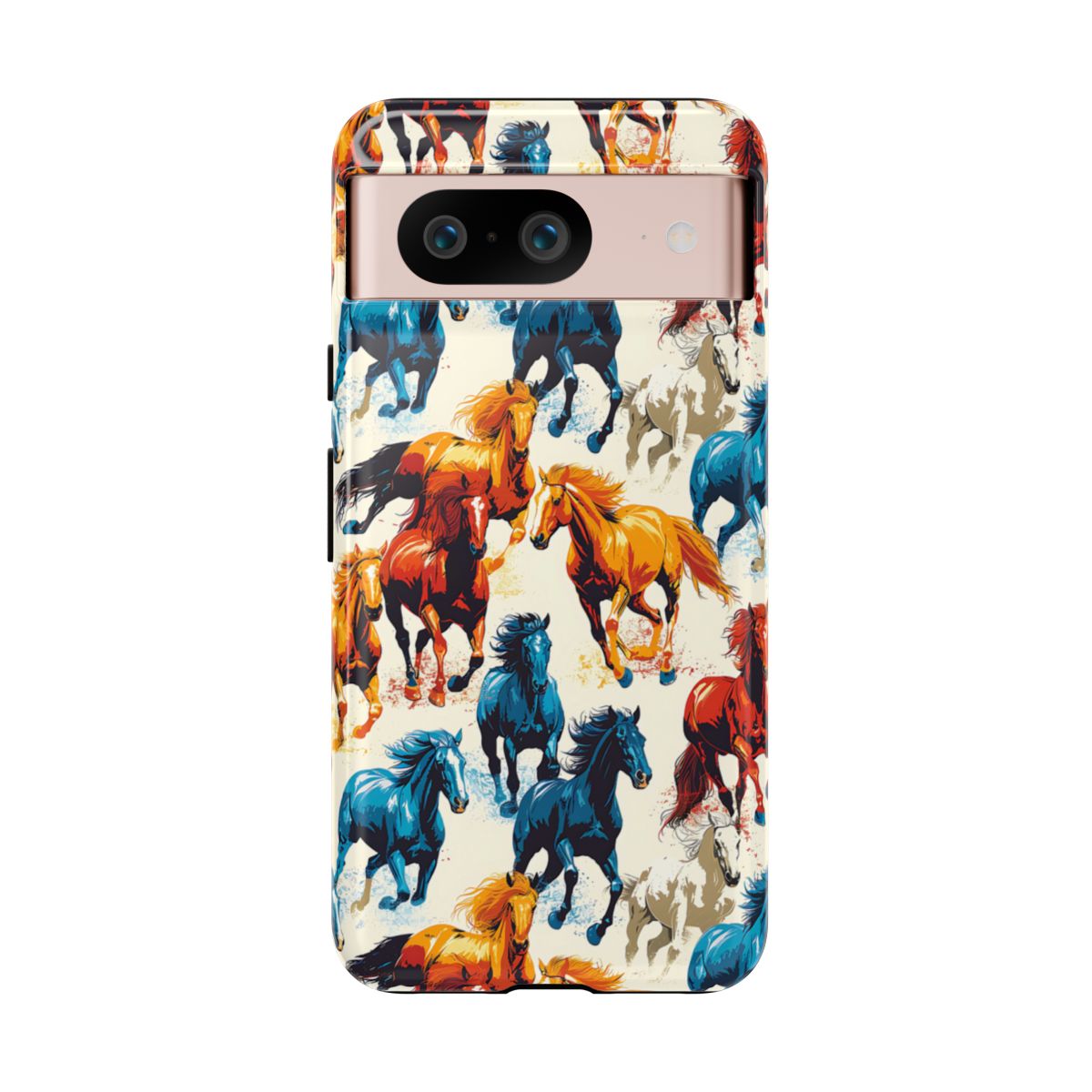 Colorful Horses Tough Case