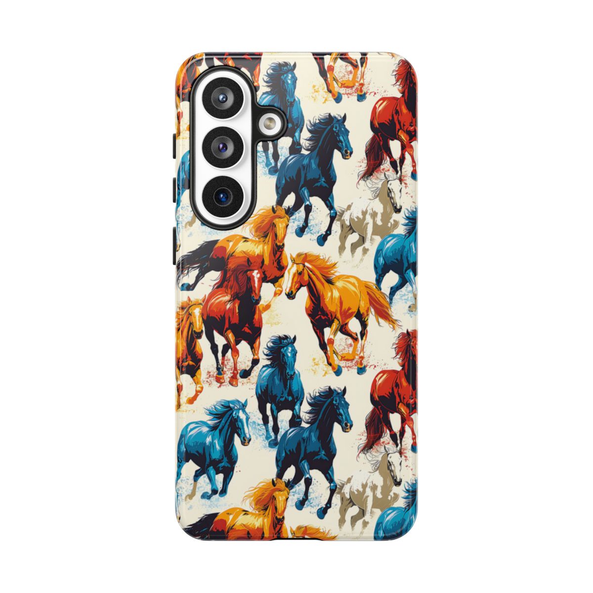 Colorful Horses Tough Case