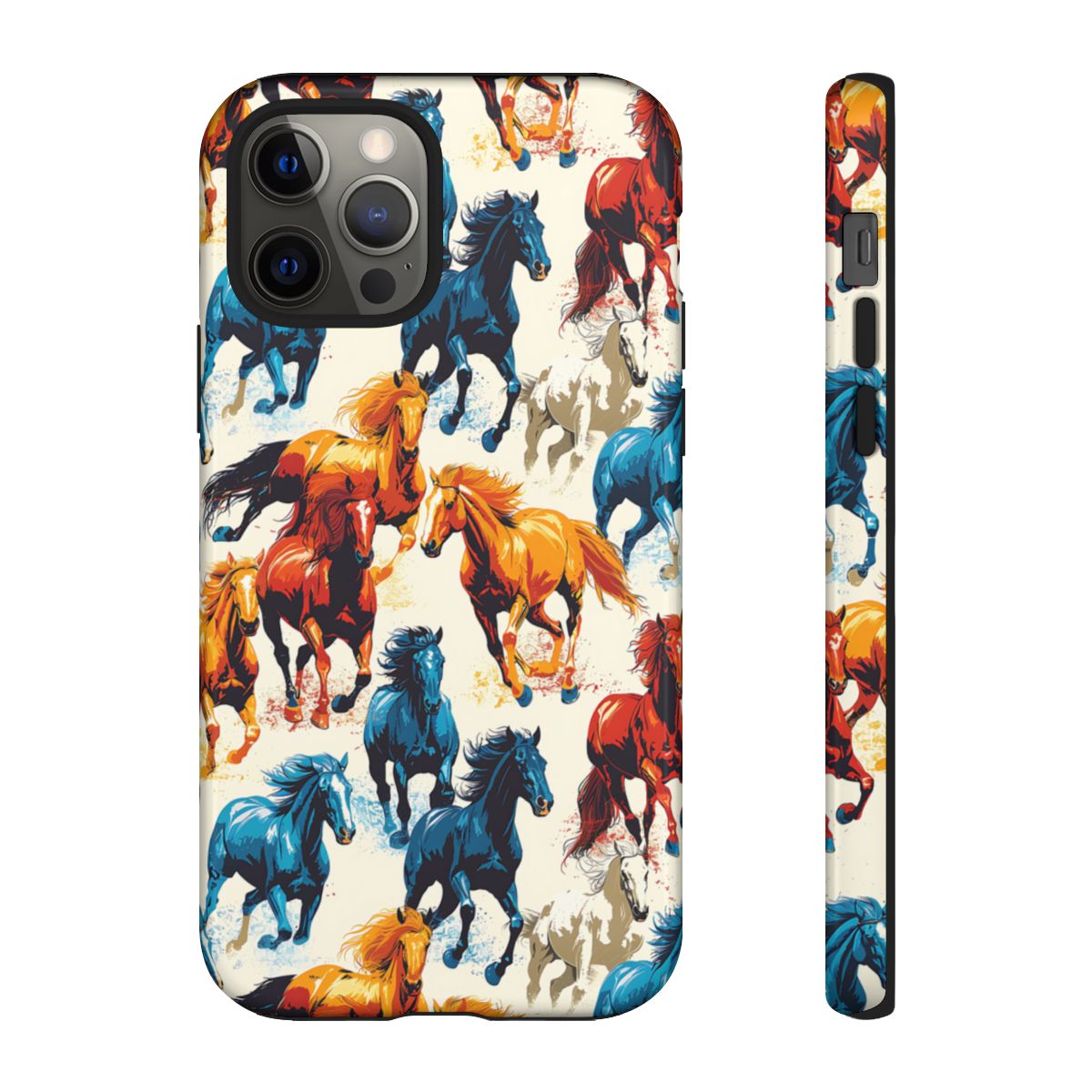 Colorful Horses Tough Case
