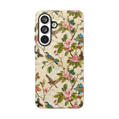 Flowers and Birds Tough Case