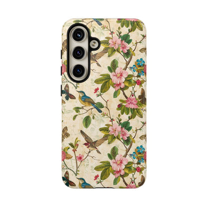 Flowers and Birds Tough Case