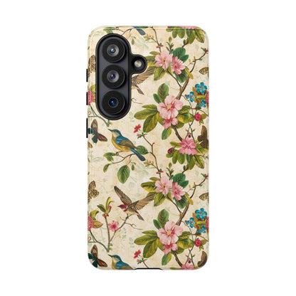 Flowers and Birds Tough Case