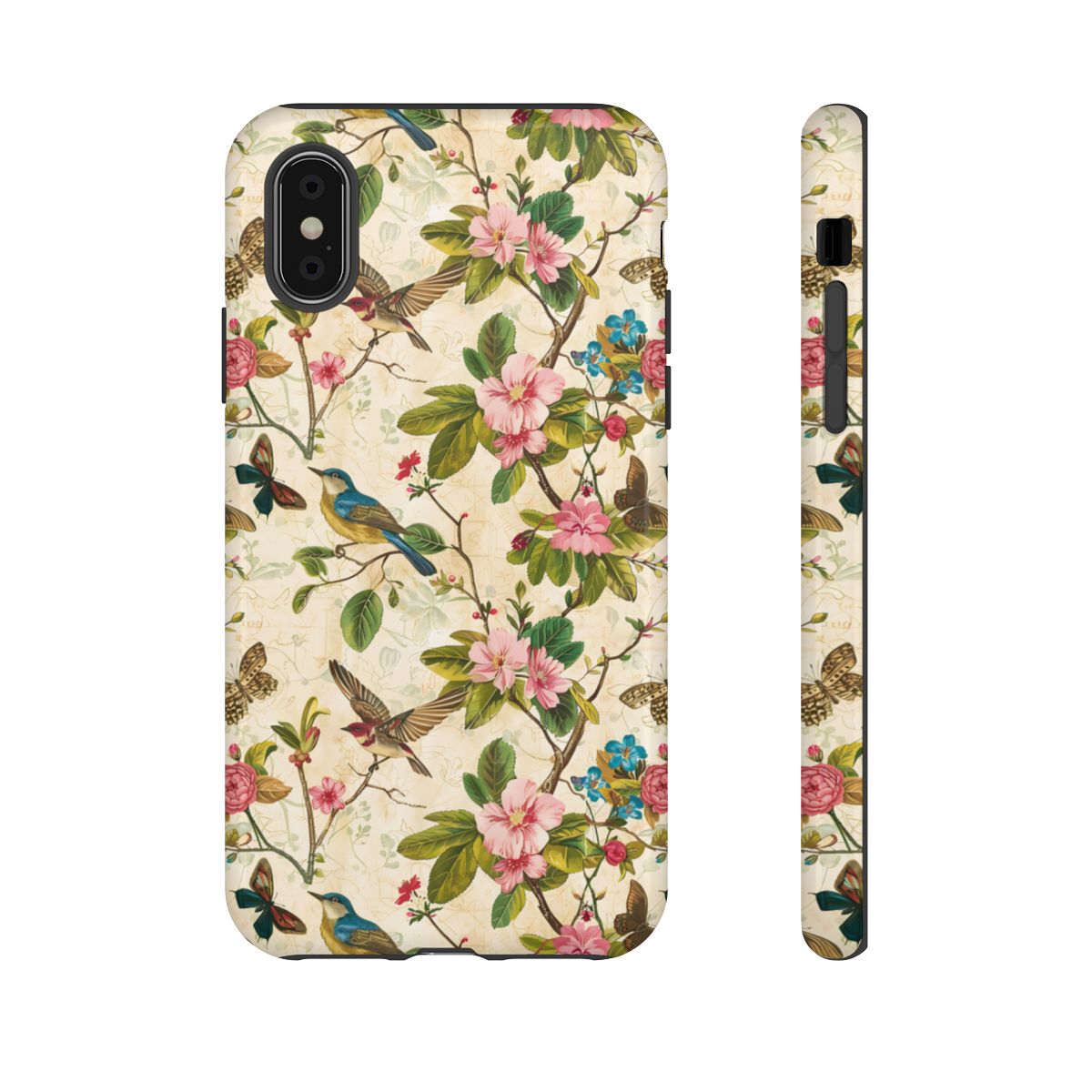 Flowers and Birds Tough Case