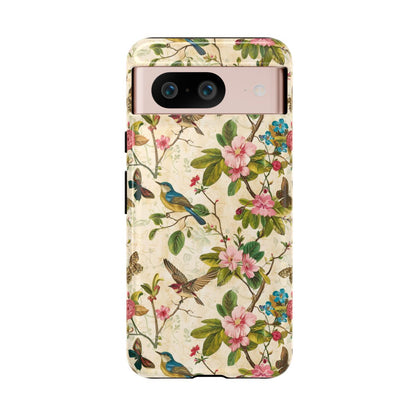 Flowers and Birds Tough Case