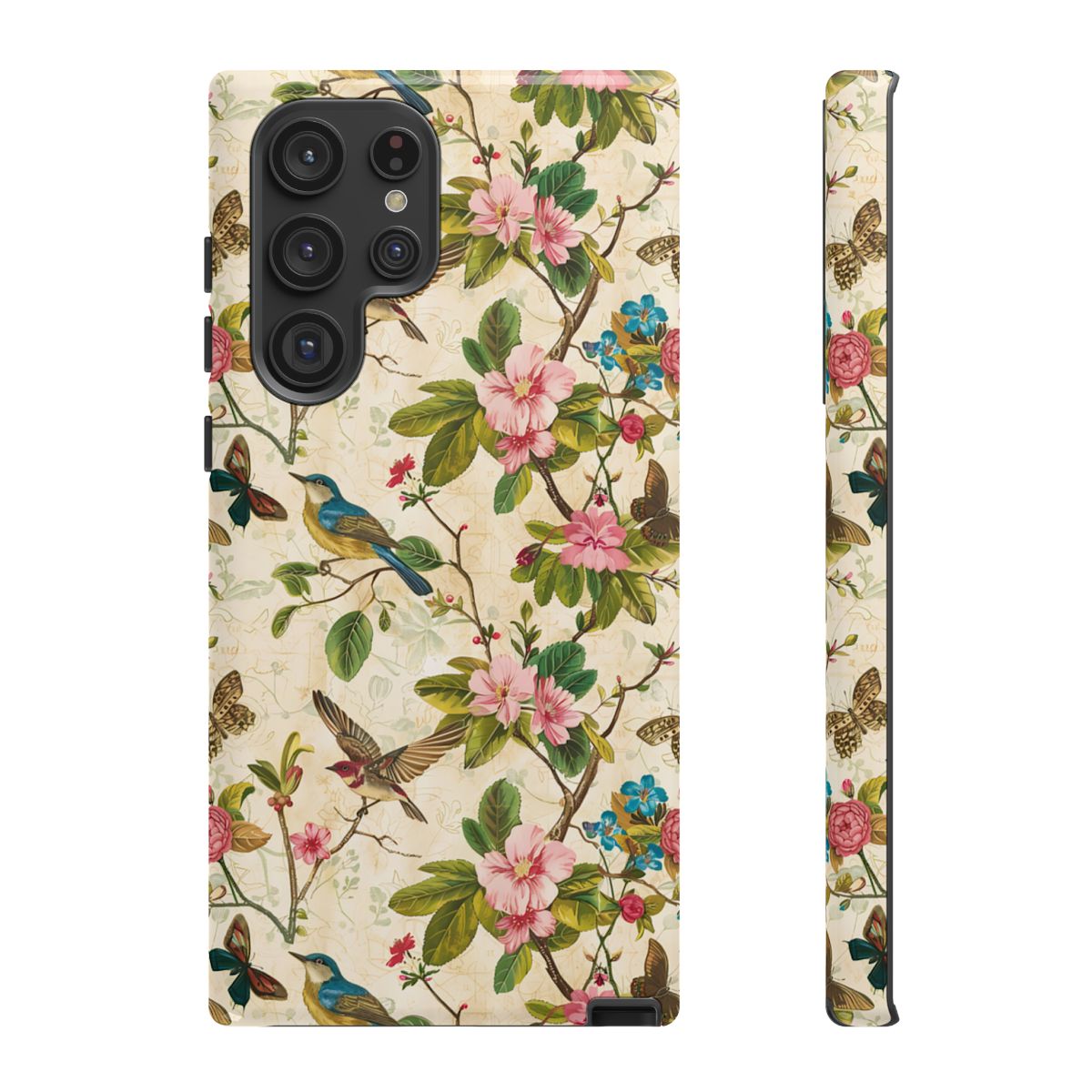 Flowers and Birds Tough Case