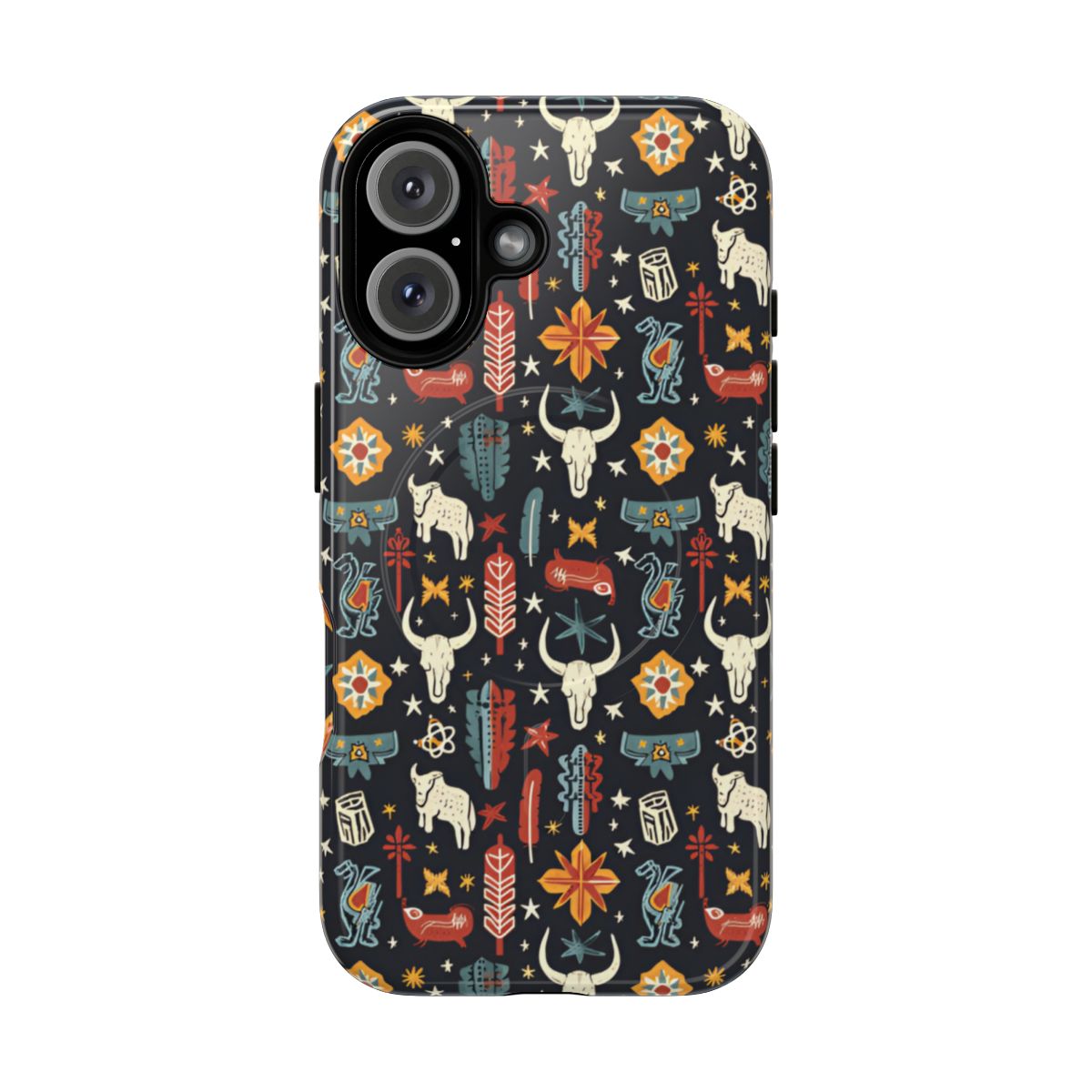 Colorful Western Magnetic Case
