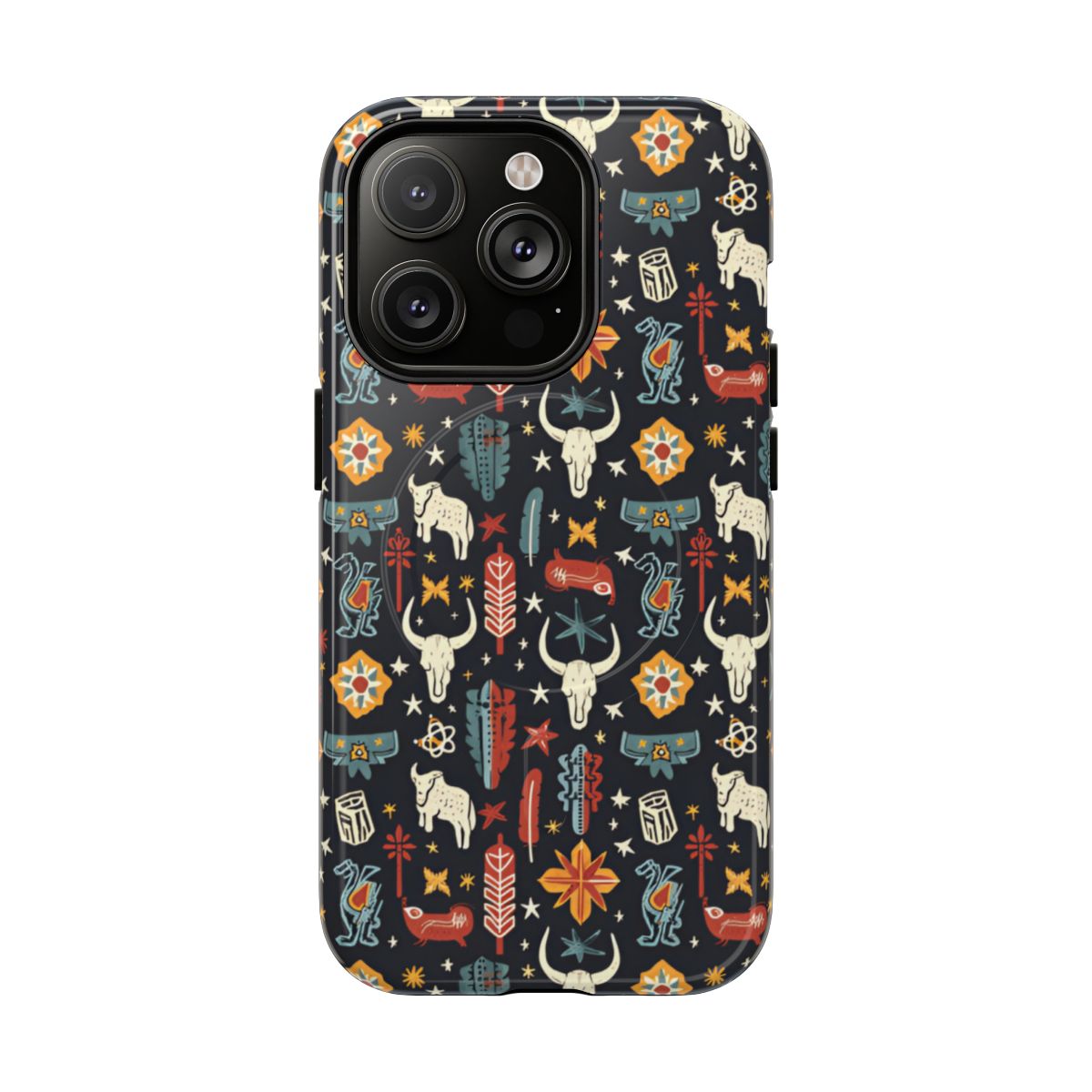 Colorful Western Magnetic Case