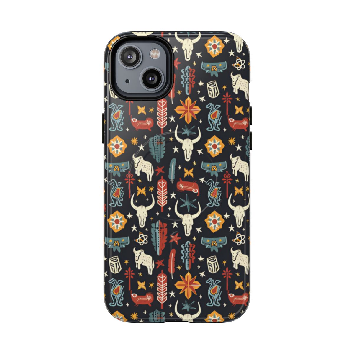 Colorful Western Magnetic Case