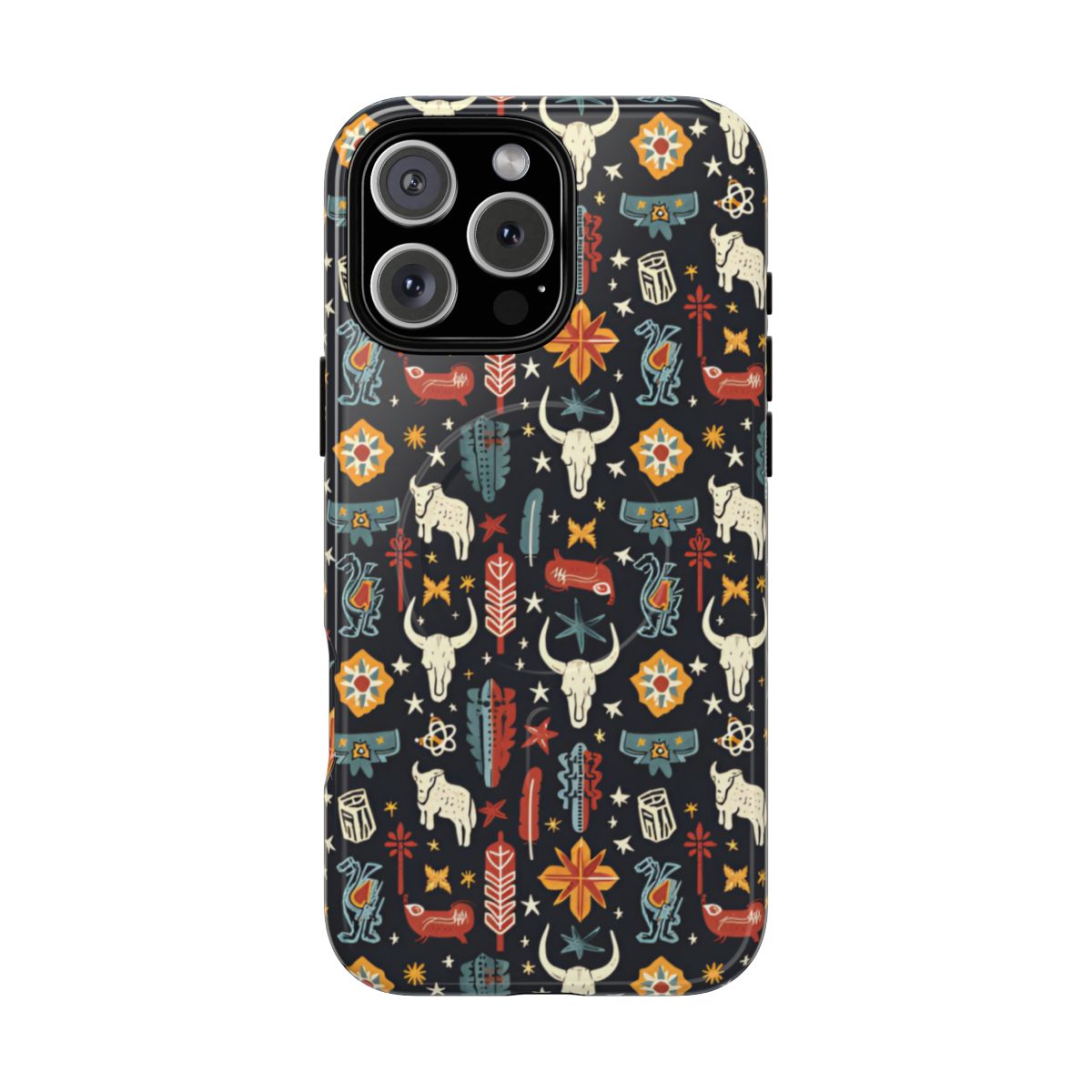 Colorful Western Magnetic Case
